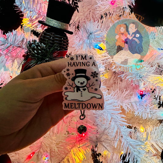 Melt Down Badge Reel